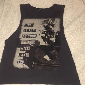 “Live As Far As Your Dreams Will Take You” Tank